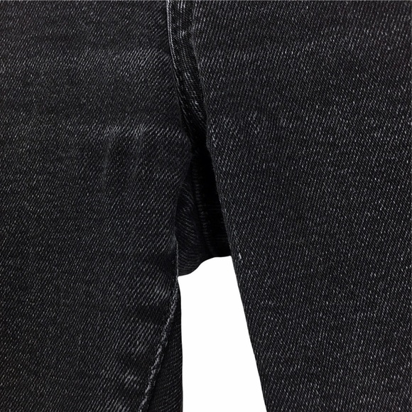EVERLANE Skinny Jeans High Waist Black Wash Distressed Faded Size 27 Regular - Picture 10 of 13